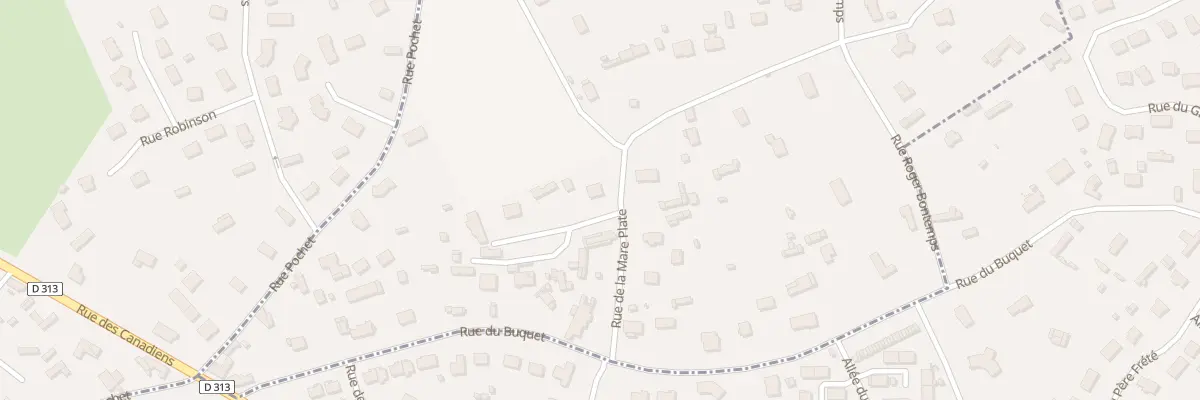 Plan du 236 Rue de la Mare Plate à La Londe