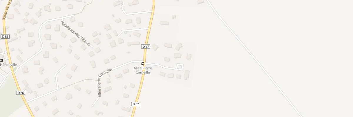 Plan du 7 Res des Chênes à Hénouville