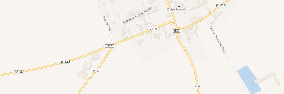Plan du 9 Rue des Fourneaux à Beauche