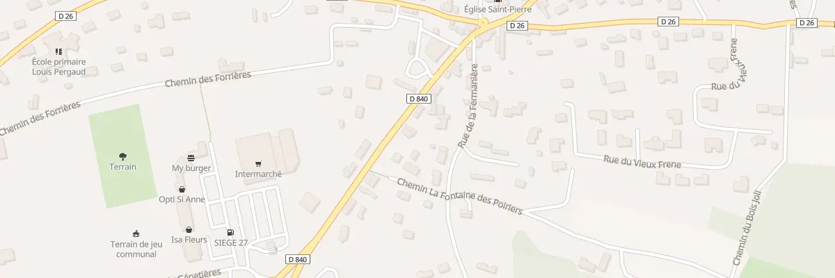 Plan du 19 Rte du Neubourg à Saint-Pierre-des-Fleurs