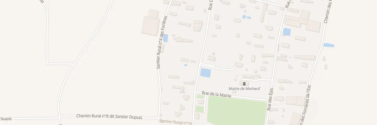 Plan du 27 Rue Dumontier à Marbeuf