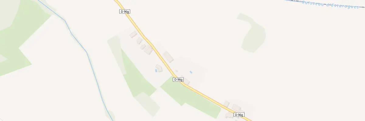Plan du 41 Les Pagueres de Douelle à Cazac