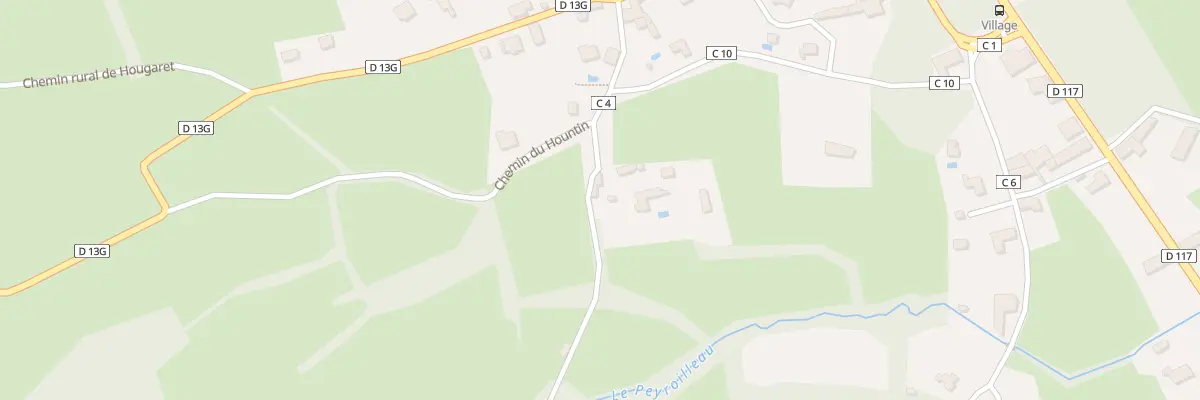 Plan du 160 Chem du Riouatech à His