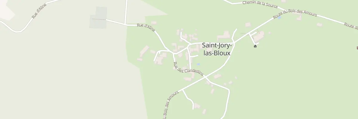 Plan du 15 Le Bourg à Saint-Jory-las-Bloux