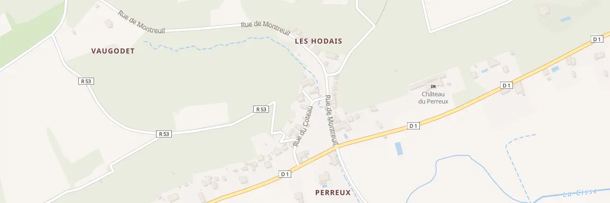 Plan du 19 Rue du Coteau à Nazelles-Négron