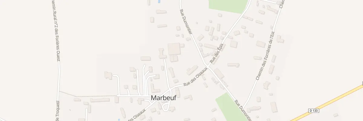 Plan du 5 Rue Dumontier à Marbeuf