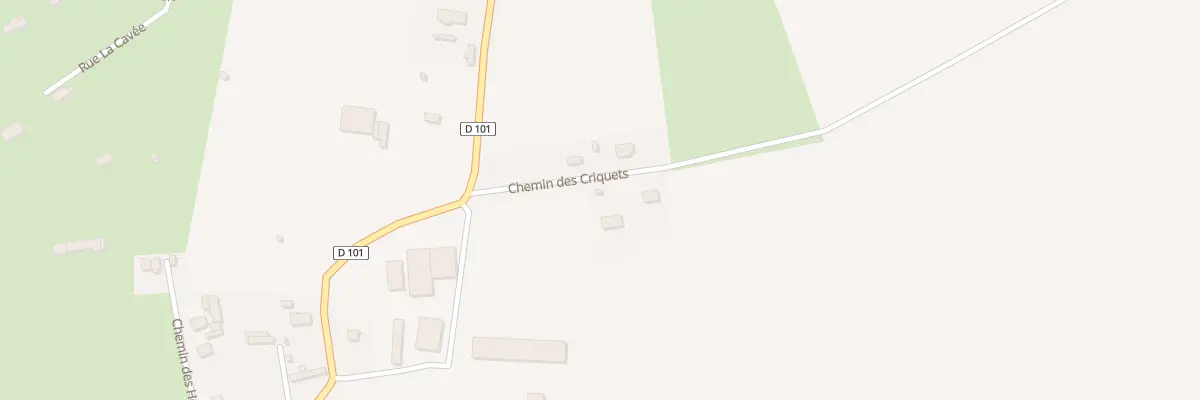 Plan du 112 Che des Criquets à Saint-Ouen-le-Mauger