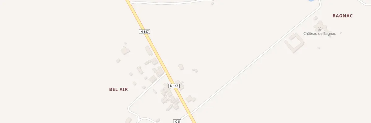 Plan du 1 Bel Air à Saint-Bonnet-de-Bellac