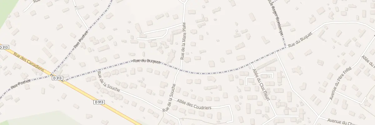 Plan du 337 Rue de la Mare Plate à La Londe