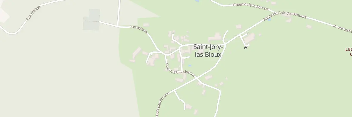 Plan du 11 Le Bourg à Saint-Jory-las-Bloux
