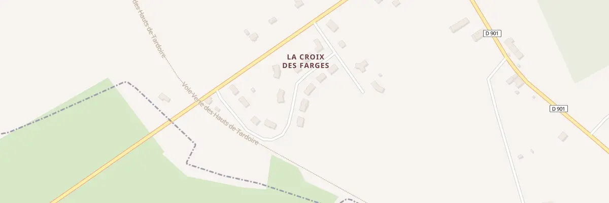 Plan du 15 Lot la Croix des Farges à Champsac