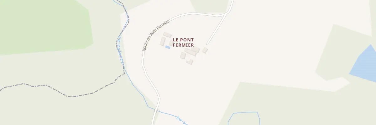 Plan du 134 Le Pont Fermier à Saint-Paul-la-Roche