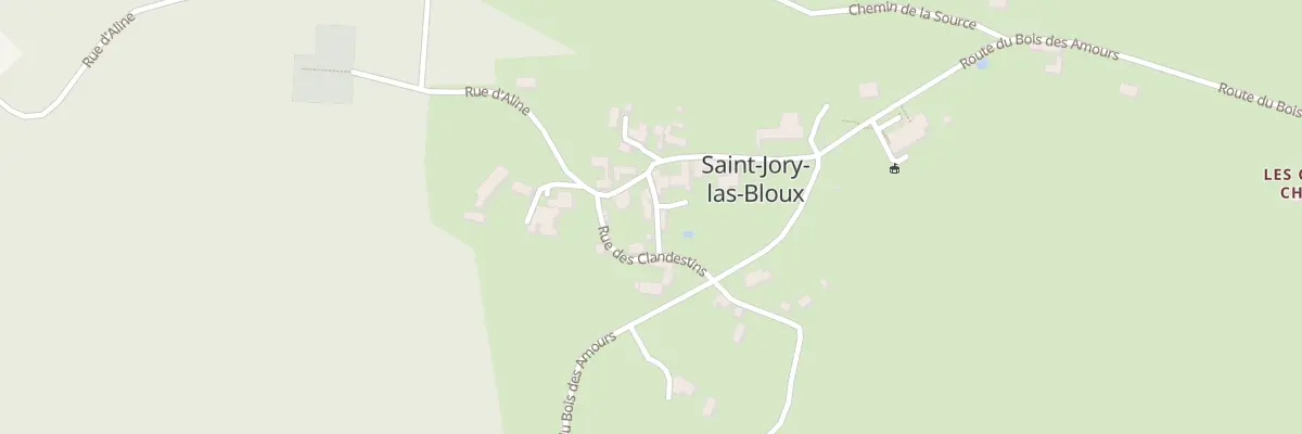 Plan du 32 Rue de la Fontaine à Saint-Jory-las-Bloux
