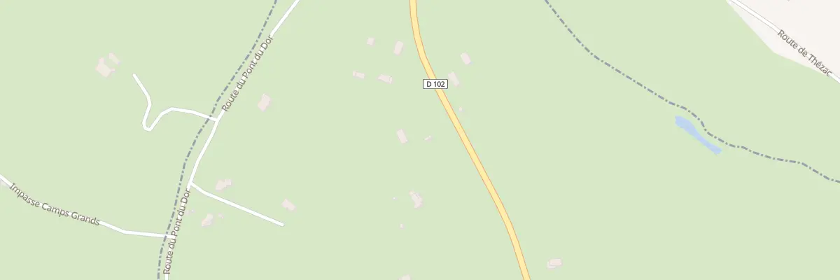 Plan du 2522 Rte de Tournon à Bourlens
