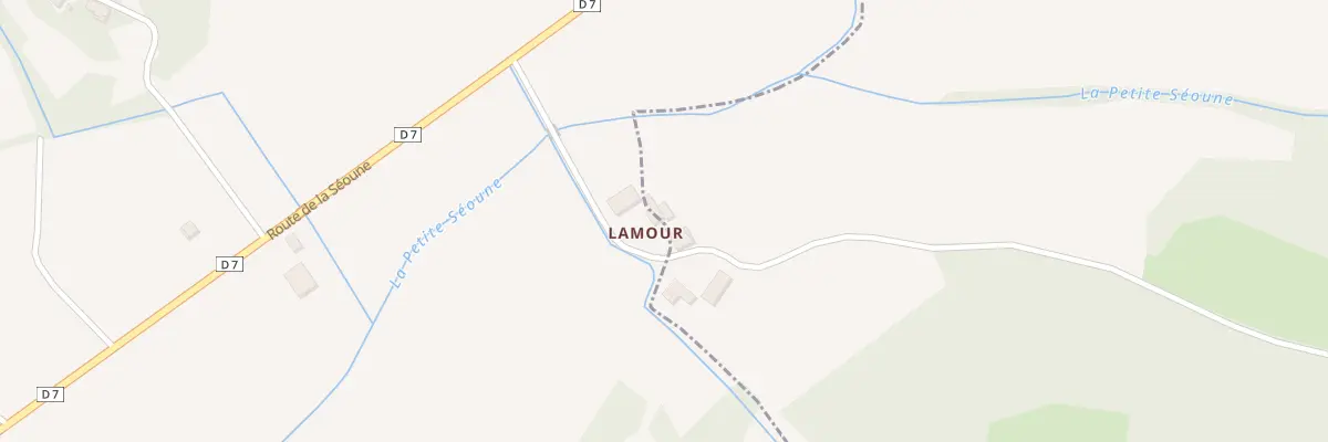Plan du 5295 Lamoure à Montaigu-de-Quercy