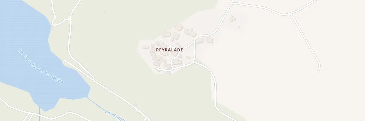 Plan du 5208 Village de Peyralade à Roquecor