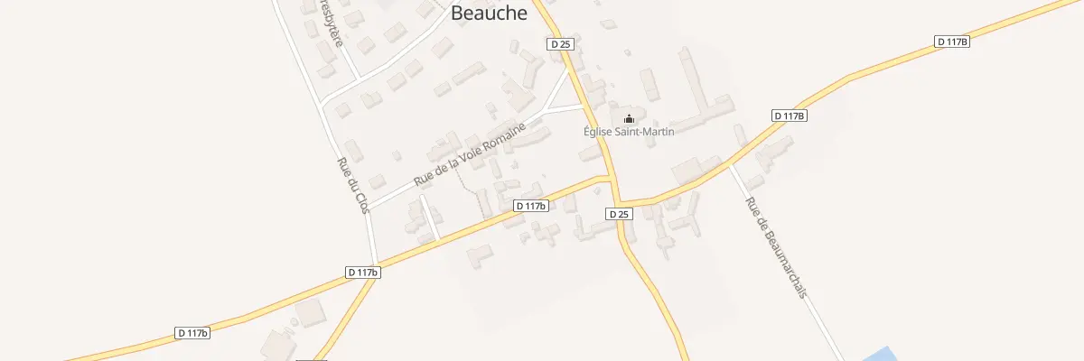 Plan du 6 Rue des Fourneaux à Beauche