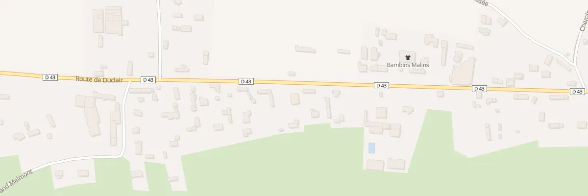 Plan du 1315 Rte de Duclair à Roumare