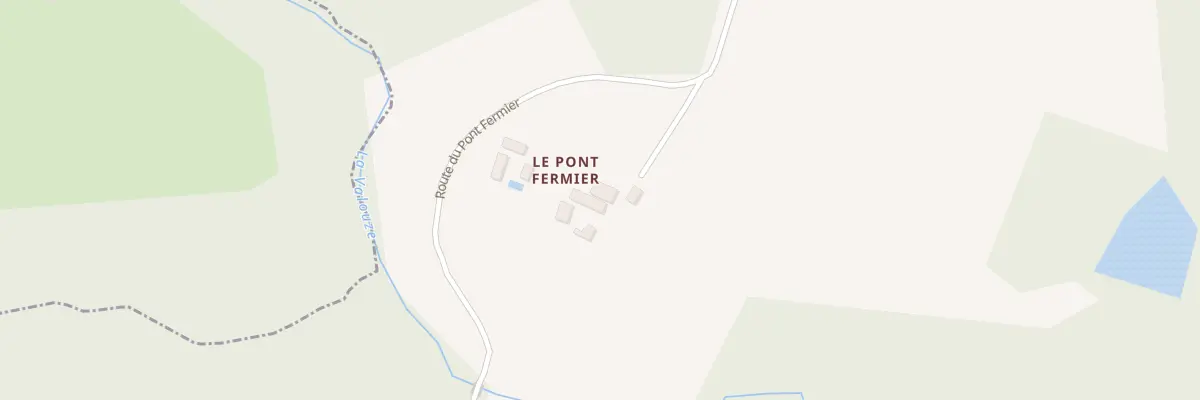 Plan du 135 Le Pont Fermier à Saint-Paul-la-Roche