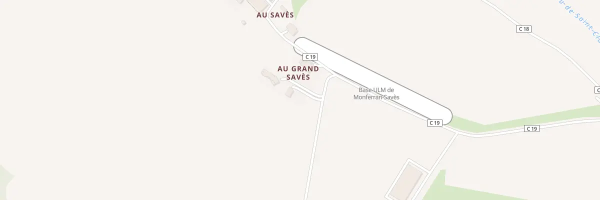 Plan du 716 Che du Moulin de Saves à Monferran-Savès