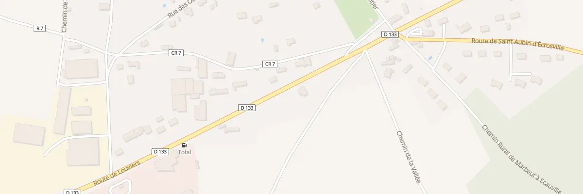 Plan du 10 Rte de Louviers à Marbeuf