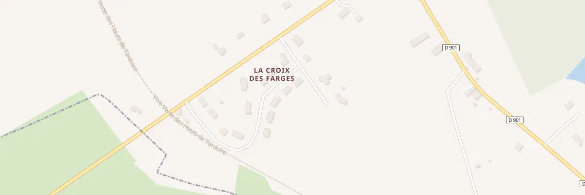 Plan du 11 Lot la Croix des Farges à Champsac