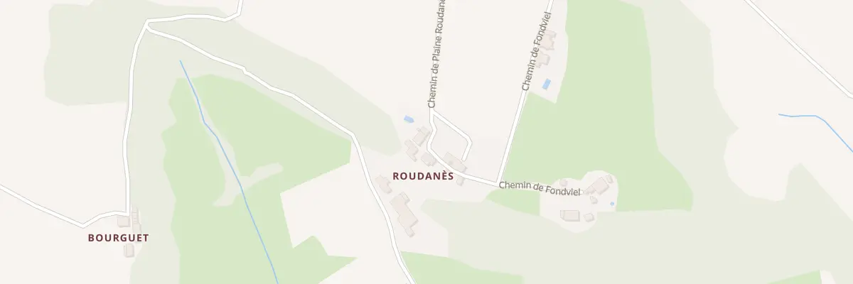 Plan du 5005 Plaine de Roudanes à Lacour
