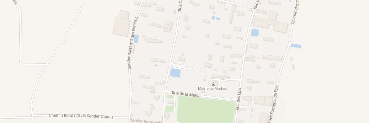 Plan du 18 Rue Dumontier à Marbeuf