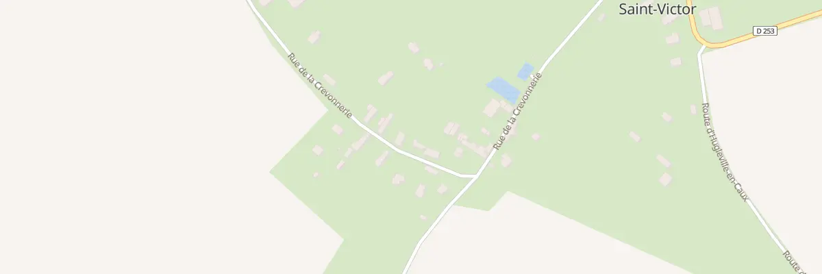 Plan du 462 Rue de la Crevonnerie à Ancretiéville-Saint-Victor
