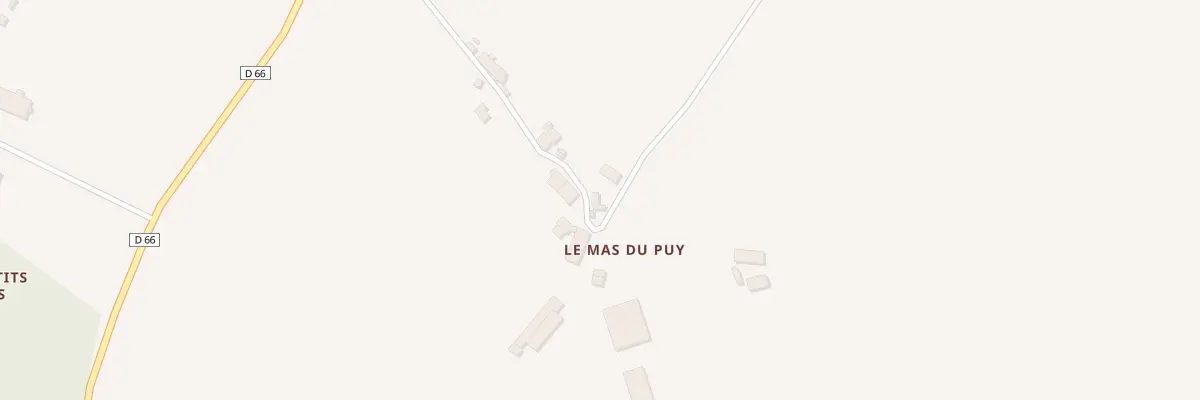 Plan du 9 Le Mas du Puy à Champsac