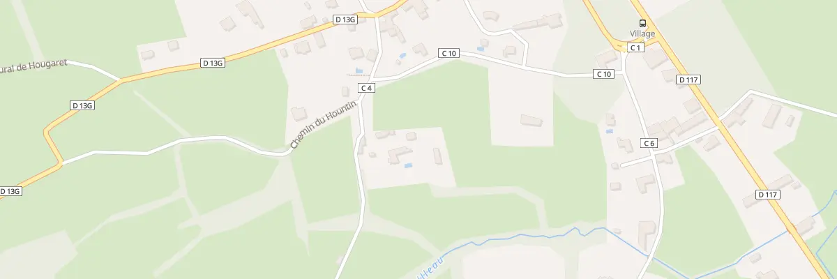 Plan du 52 Le Hounteau à His
