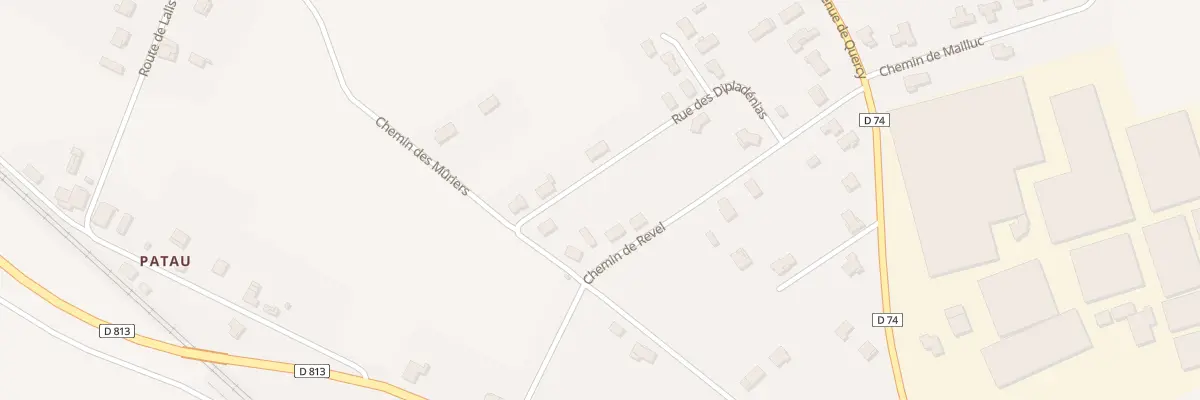 Plan du 6 Rue des Dipladénias à Malause