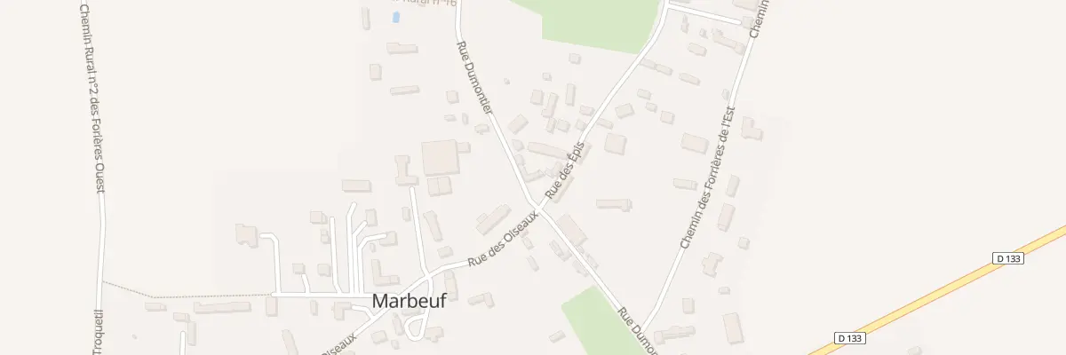Plan du 1 Rue des Epis à Marbeuf