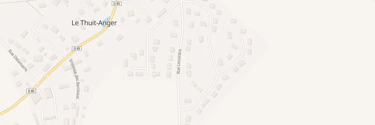 Plan du 15 Rue Lecointre au Thuit de l’Oison