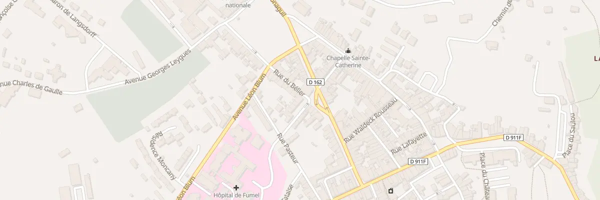 Plan du 2 Rue de l’Hospice à Fumel