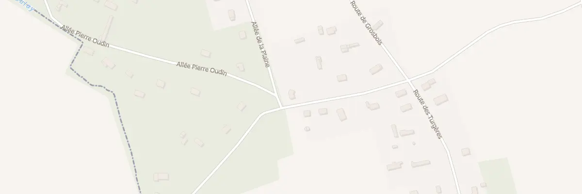 Plan de All de la Plaine à Bâlines