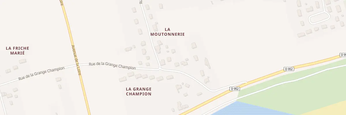 Plan du 71B Rue de la Grange Champion à Nazelles-Négron