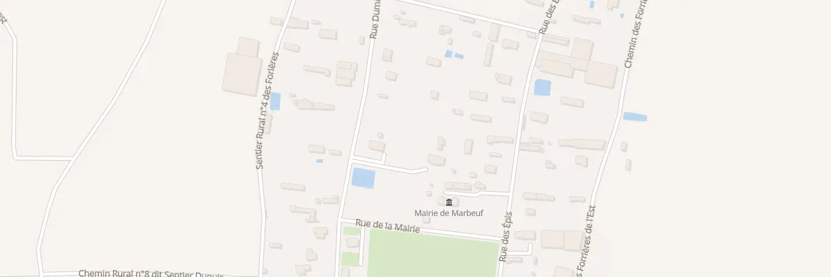 Plan du 20 Rue Dumontier à Marbeuf