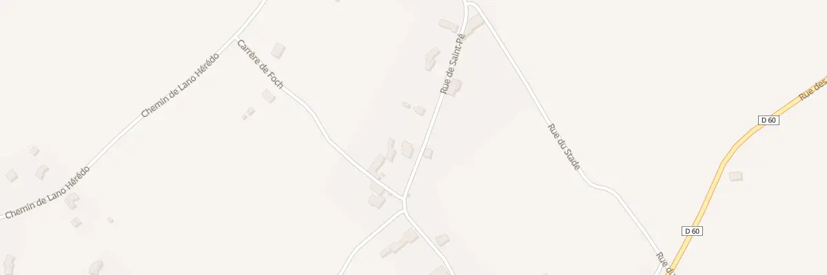 Plan du 25 Rue de Saint-pé à Saleich