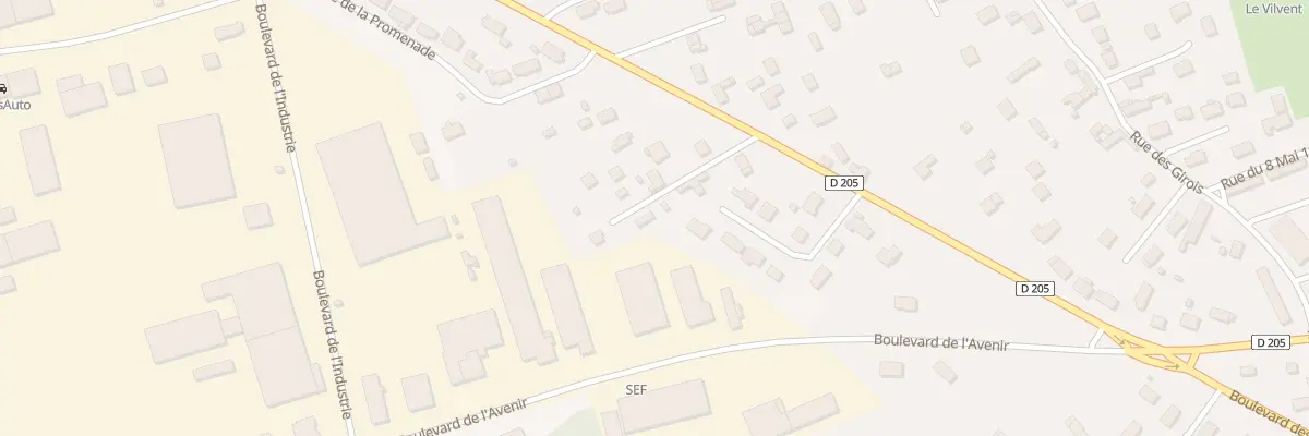 Plan du 3 Imp du Ruisseau à Nazelles-Négron