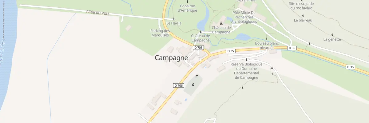 Plan du 88 Le Bourg à Campagne