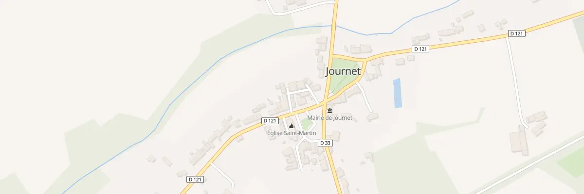 Plan du 8 Rue des Ouvroirs à Journet