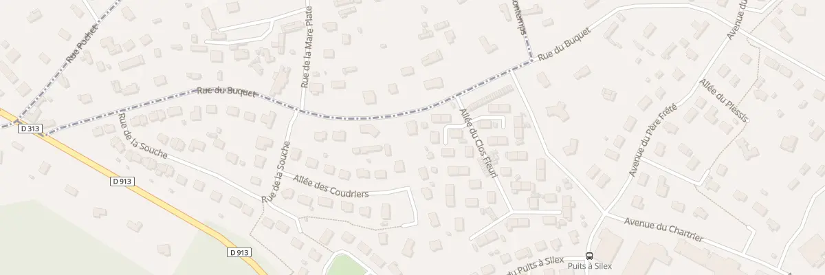 Plan du 1409 Rue du Buquet à Elbeuf