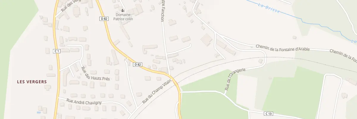 Plan du 3 Rue des Créneaux à Thoré-la-Rochette