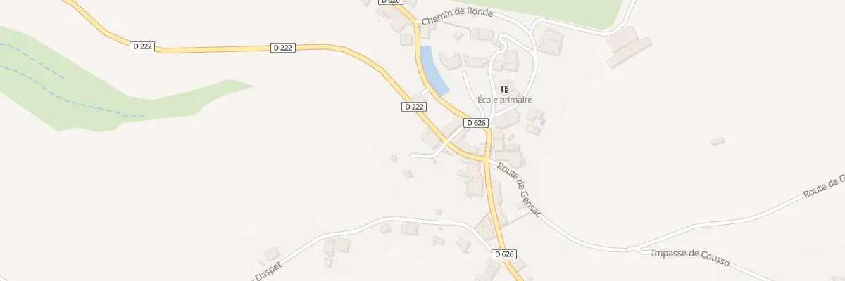 Plan du 5058 Le Haoure à Montpezat