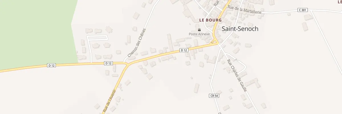 Plan du 11 Rue de la Sabotterie à Saint-Senoch