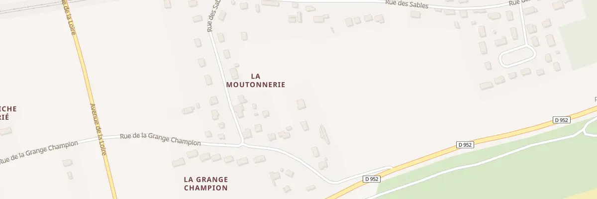 Plan du 75B Rue de la Grange Champion à Nazelles-Négron