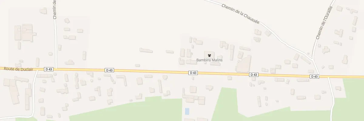 Plan du 1210 Rte de Duclair à Roumare