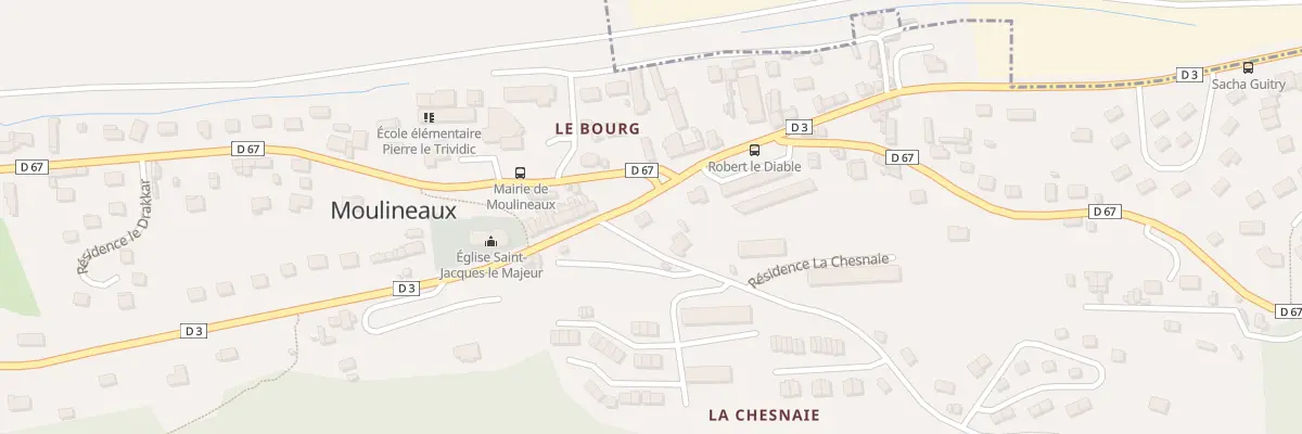 Plan du 465 Rue du Lt Jacques Hergault à Moulineaux