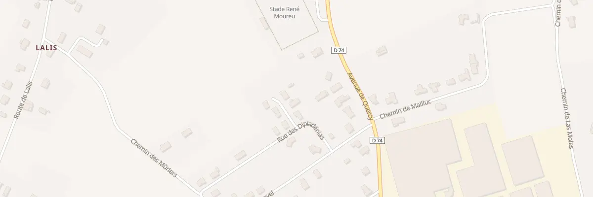 Plan du 5459 Revel à Malause